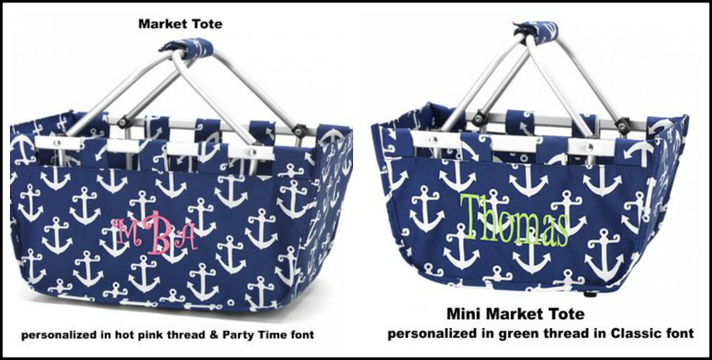 simply southern anchor tote