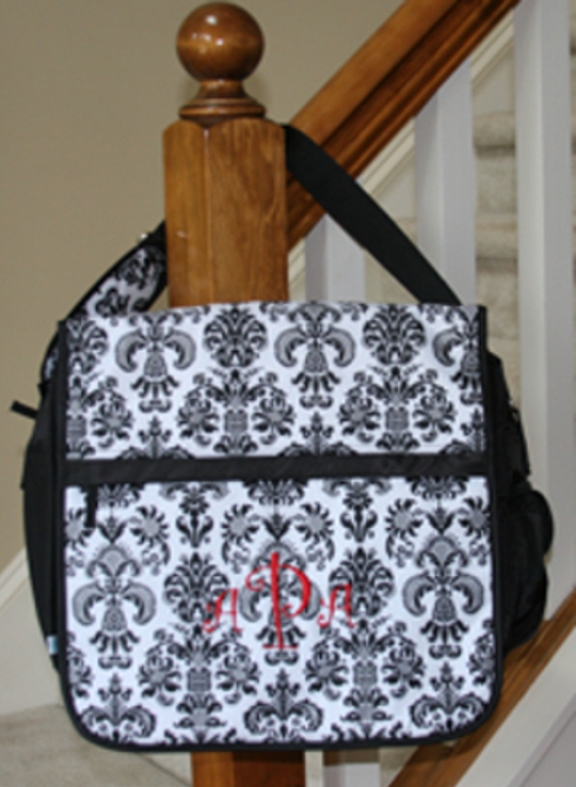 Monogrammed "Paris" Black & White Lap Top Cases from Room It Up Monogrammed "Paris" Black & White Lap Top Cases from Room It Up