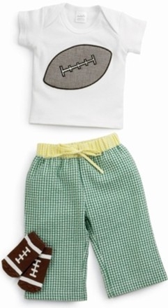 3-Piece Baby Football Set by Mud Pie 3-Piece Baby Football Set by Mud Pie