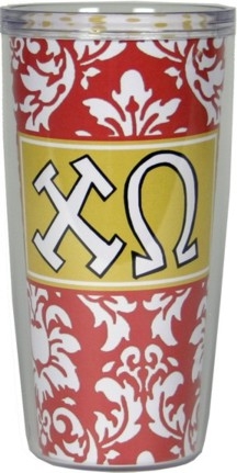 Chi Omega Sorority Cottie Cups Chi Omega Sorority Cottie Cups