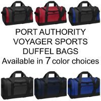 Port Authority Sports Duffel Bags in 6 Color Choices Port Authority Sports Duffel Bags in 6 Color Choices
