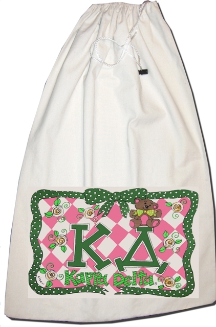 GREEK Kappa Delta Sorority Laundry Bag GREEK Kappa Delta Sorority Laundry Bag