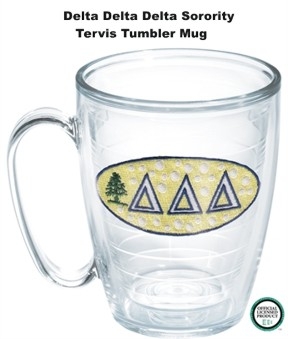 Delta Delta Delta Sorority Tervis Tumblers and Mugs and Water Bottles Delta Delta Delta Sorority Tervis Tumblers and Mugs and Water Bottles