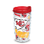 10 oz. All Over Wrap Wavy Tumbler - red lid included 10 oz. All Over Wrap Wavy Tumbler - red lid included