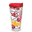 24 oz. All Over Wrap Tumbler - red lid included 24 oz. All Over Wrap Tumbler - red lid included