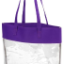 Purple Stadium-Concert Friendly Clear Tote (blank) Purple Stadium-Concert Friendly Clear Tote (blank)